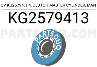 FTE KG2579413 CV KG25794.1.4, CLUTCH MASTER CYLINDER, MAN
