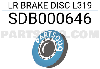 Ferodo SDB000646 LR BRAKE DISC L319