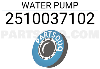 GMB 2510037102 WATER PUMP
