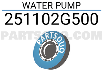 GMB 251102G500 WATER PUMP