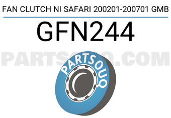 GMB GFN244 FAN CLUTCH NI SAFARI 200201-200701 GMB