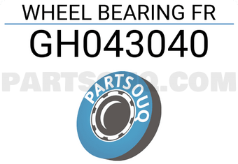 GMB GH043040 WHEEL BEARING FR