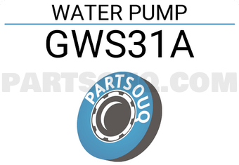 GMB GWS31A WATER PUMP