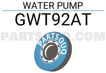 GMB GWT92AT WATER PUMP