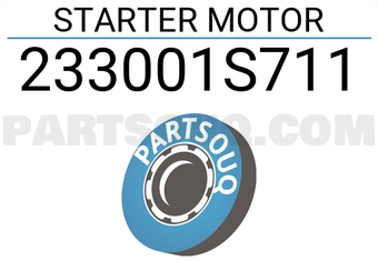 GVT 233001S711 STARTER MOTOR
