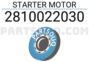 GVT 2810022030 STARTER MOTOR