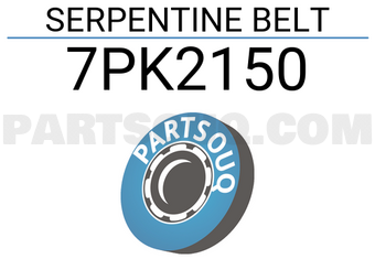 Gates 7PK2150 SERPENTINE BELT