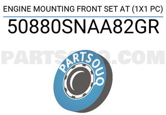 Good Rubber Co LTD 50880SNAA82GR ENGINE MOUNTING FRONT SET AT (1X1 PC)