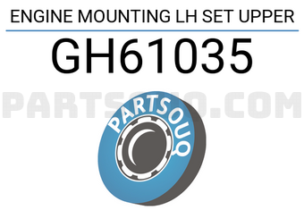 Good Rubber Co LTD GH61035 ENGINE MOUNTING LH SET UPPER