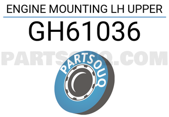 Good Rubber Co LTD GH61036 ENGINE MOUNTING LH UPPER
