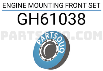 Good Rubber Co LTD GH61038 ENGINE MOUNTING FRONT SET