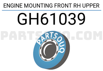Good Rubber Co LTD GH61039 ENGINE MOUNTING FRONT RH UPPER