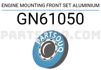 Good Rubber Co LTD GN61050 ENGINE MOUNTING FRONT SET ALUMINIUM