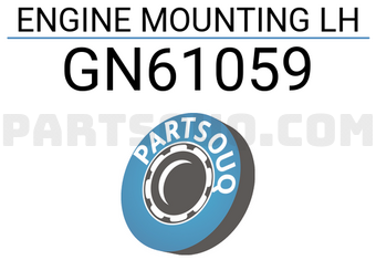 Good Rubber Co LTD GN61059 ENGINE MOUNTING LH