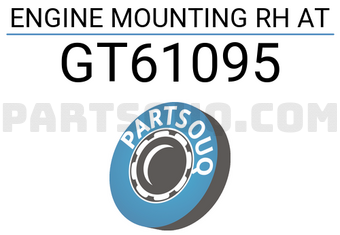 Good Rubber Co LTD GT61095 ENGINE MOUNTING RH AT
