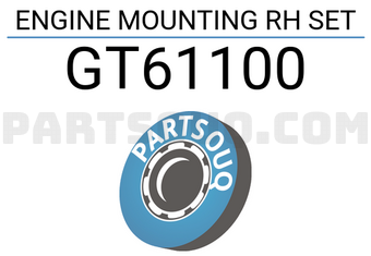 Good Rubber Co LTD GT61100 ENGINE MOUNTING RH SET