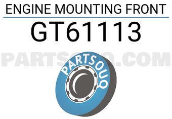 Good Rubber Co LTD GT61113 ENGINE MOUNTING FRONT