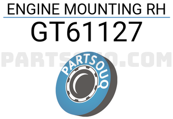 Good Rubber Co LTD GT61127 ENGINE MOUNTING RH