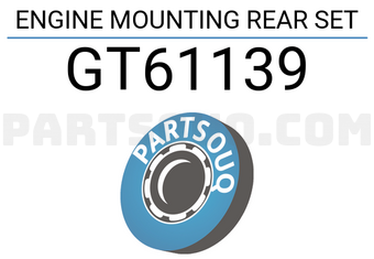 Good Rubber Co LTD GT61139 ENGINE MOUNTING REAR SET