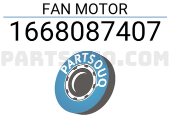 HABASHI 1668087407 FAN MOTOR