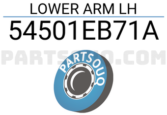 HABASHI 54501EB71A LOWER ARM LH