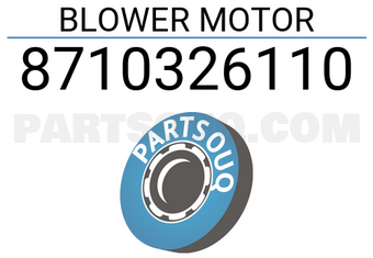 HABASHI 8710326110 BLOWER MOTOR