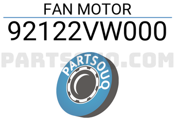 HABASHI 92122VW000 FAN MOTOR