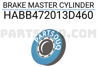 HABASHI HABB472013D460 BRAKE MASTER CYLINDER