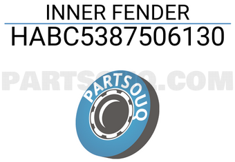 HABASHI HABC5387506130 INNER FENDER
