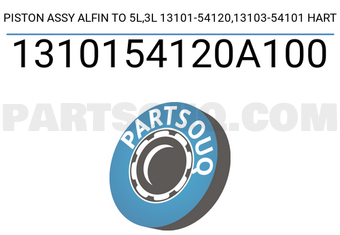 HART 1310154120A100 PISTON ASSY ALFIN TO 5L,3L 13101-54120,13103-54101 HART