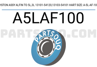 HART A5LAF100 PISTON ASSY ALFIN TO 5L,3L 13101-54120,13103-54101 HART SIZE: A-5L-AF-100