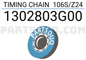 HASAKI 1302803G00 TIMING CHAIN 106S/Z24