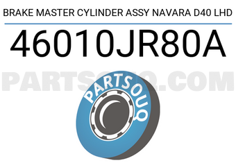 HASAKI 46010JR80A BRAKE MASTER CYLINDER ASSY NAVARA D40 LHD