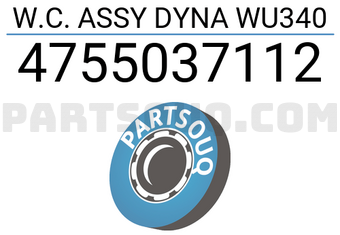 HASAKI 4755037112 W.C. ASSY DYNA WU340