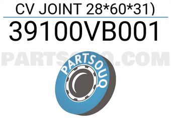HDK 39100VB001 CV JOINT 28*60*31)