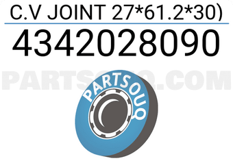 HDK 4342028090 C.V JOINT 27*61.2*30)