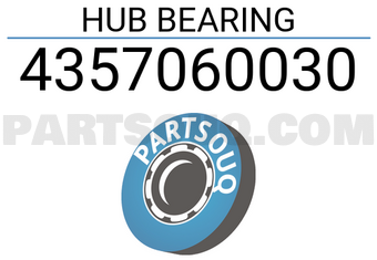 HDK 4357060030 HUB BEARING