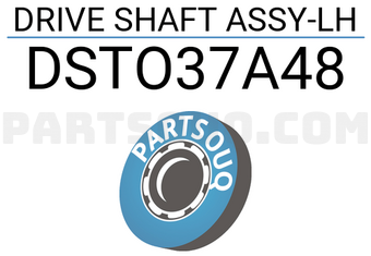 HDK DSTO37A48 DRIVE SHAFT ASSY-LH