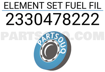 HINO 2330478222 ELEMENT SET FUEL FIL