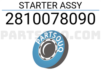 HINO 2810078090 STARTER ASSY