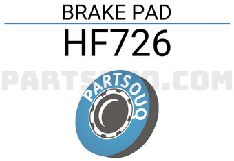 HITACHI HF726 Brake pad