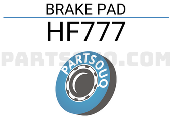 HITACHI HF777 Brake pad