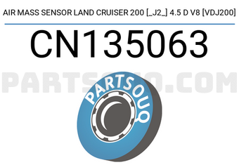 HUCO HITACHI CN135063 AIR MASS SENSOR LAND CRUISER 200 [_J2_] 4.5 D V8 [VDJ200]