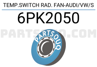 Hella 6PK2050 TEMP.SWITCH RAD. FAN-AUDI/VW/S