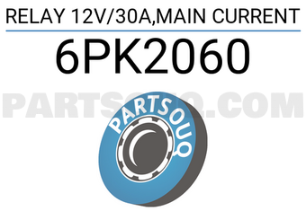 Hella 6PK2060 RELAY 12V/30A,MAIN CURRENT