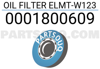 Hengst 0001800609 OIL FILTER ELMT-W123