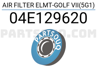 Hengst 04E129620 AIR FILTER ELMT-GOLF VII(5G1)