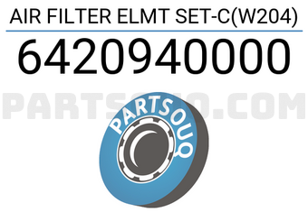 Hengst 6420940000 AIR FILTER ELMT SET-C(W204)