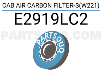 Hengst E2919LC2 CAB AIR CARBON FILTER-S(W221)