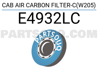 Hengst E4932LC CAB AIR CARBON FILTER-C(W205)
